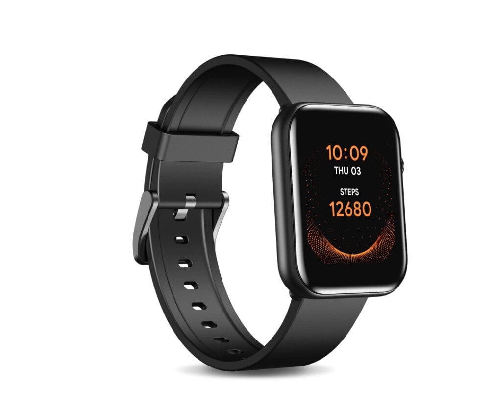 TicWatch Smart Watch GTH, Black kaina ir informacija | Išmaniosios apyrankės (fitness tracker) | pigu.lt