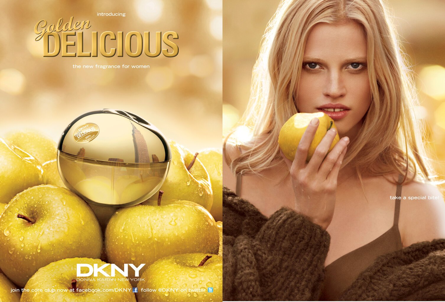 Kvapusis vanduo DKNY Golden Delicious EDP moterims 100 ml kaina ir informacija | Kvepalai moterims | pigu.lt
