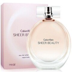 Tualetinis vanduo Calvin Klein Sheer Beauty EDT moterims, 30 ml kaina ir informacija | Kvepalai moterims | pigu.lt