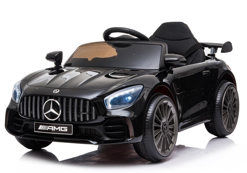 Elektromobilis Mercedes AMG GT R, juodas цена и информация | Elektromobiliai vaikams | pigu.lt