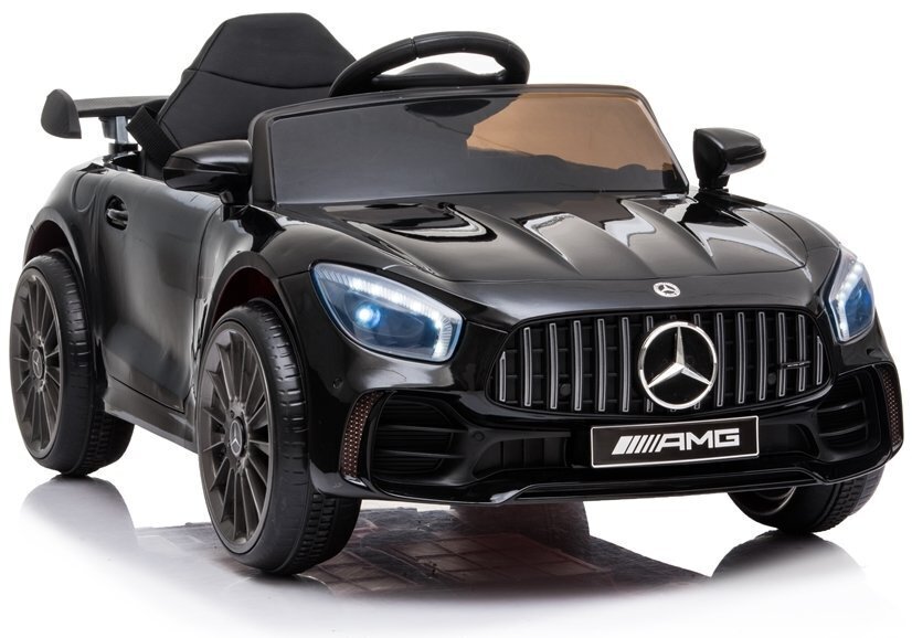 Elektromobilis Mercedes AMG GT R, juodas kaina ir informacija | Elektromobiliai vaikams | pigu.lt