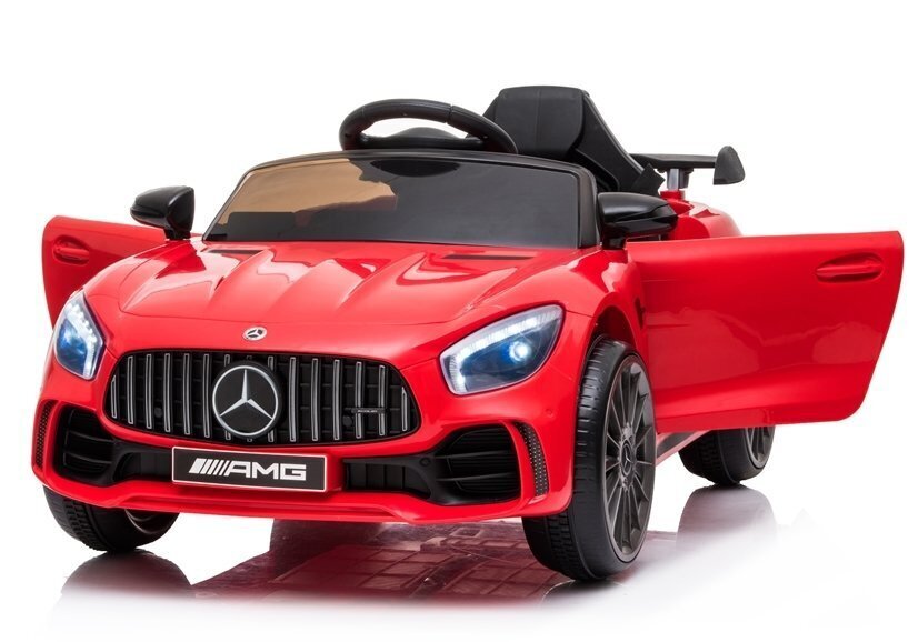 Elektromobilis Mercedes AMG GT R, raudonas kaina ir informacija | Elektromobiliai vaikams | pigu.lt