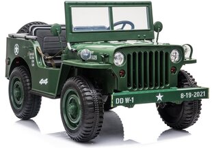 Elektromobilis vaikams Jeep JH101, žalias kaina ir informacija | Elektromobiliai vaikams | pigu.lt