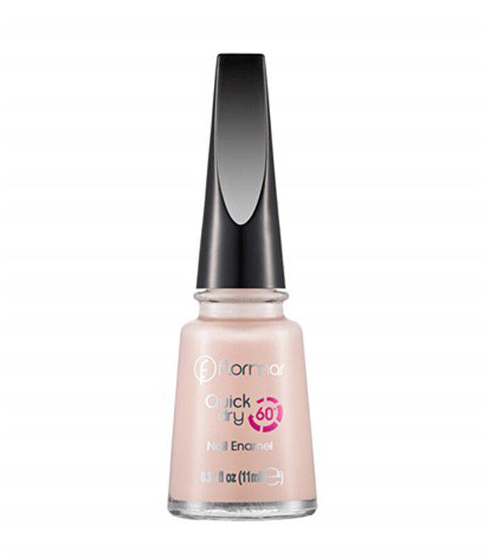 Nagų lakas Flormar Quick Dry Nail Enamel QD11 Vanilla Ice Cream, 11 ml kaina ir informacija | Nagų lakai, stiprintojai | pigu.lt