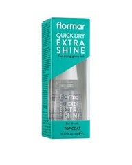 Nagų lakas Flormar Quick Dry Extra Shine, 11 ml kaina ir informacija | Nagų lakai, stiprintojai | pigu.lt