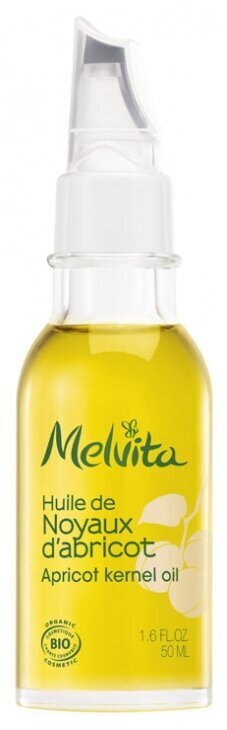 Abrikosų kauliukų aliejus Melvita Apricot Kernel, 50 ml цена и информация | Veido aliejai, serumai | pigu.lt