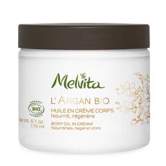 Масло для тела в креме Melvita L'Argan Bio, 175 мл цена и информация | Кремы, лосьоны для тела | pigu.lt