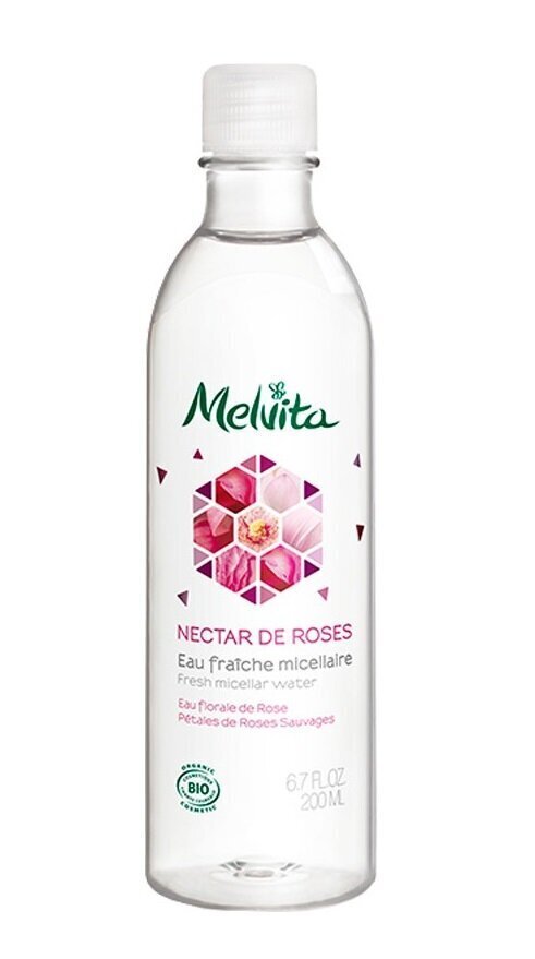 Gaivus micelinis vanduo Melvita Nectar de Roses, 200 ml kaina ir informacija | Veido prausikliai, valikliai | pigu.lt