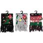 Unisex Kalėdinis šalikas su šviečiančiomis lemputėmis Merry Christmas X-Mas vibes kaina ir informacija | Vyriški šalikai, kepurės, pirštinės | pigu.lt