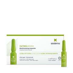 Intensyvi jauninanti sistema Sesderma Factor G, 7x1.5 ml kaina ir informacija | Veido aliejai, serumai | pigu.lt