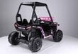 Dvivietis vaikiškas elektromobilis Jeep JS360-1, rožinis цена и информация | Elektromobiliai vaikams | pigu.lt