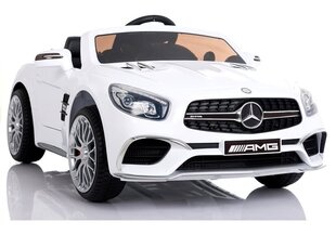 Elektromobilis vaikams Mercedes SL65, baltas kaina ir informacija | Elektromobiliai vaikams | pigu.lt