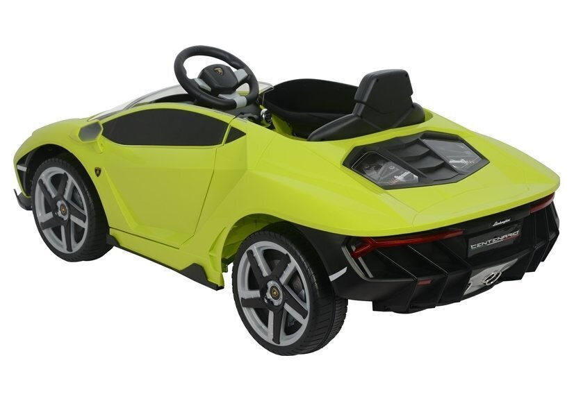 Elektromobilis vaikams Lamborghini Centenario, žalias kaina ir informacija | Elektromobiliai vaikams | pigu.lt