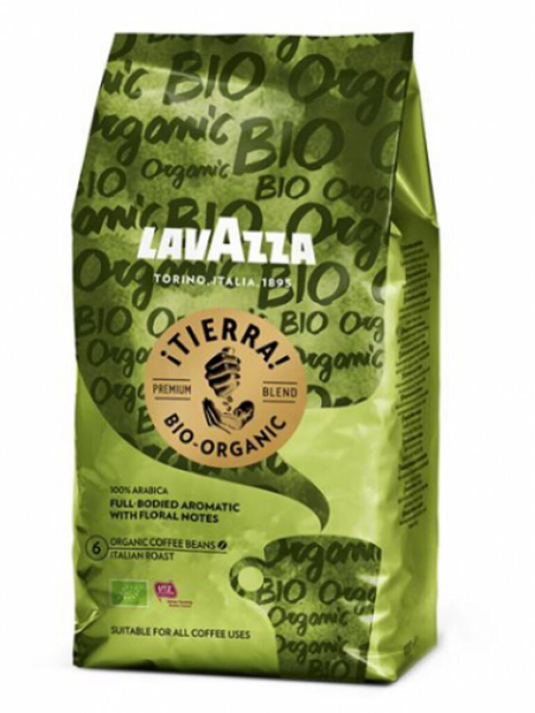 Lavazza Tierra Bio-Organic kavos pupelės, 1 kg kaina ir informacija | Kava, kakava | pigu.lt