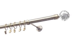 Viengubas karnizas 25 mm APOLLO, 300 cm, antika kaina ir informacija | Karnizai | pigu.lt