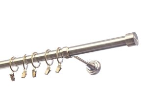 Viengubas karnizas 25 mm APOLLO, 180 cm, antika kaina ir informacija | Karnizai | pigu.lt
