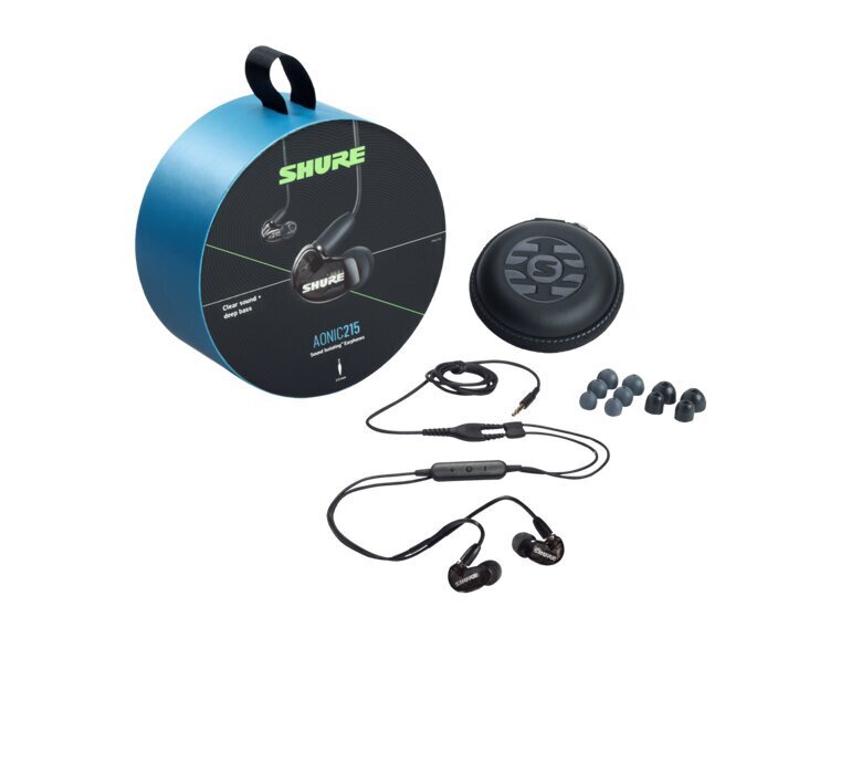 Shure Aonic 215 Black kaina ir informacija | Ausinės | pigu.lt