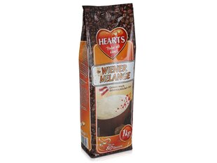 Hearts Wiener Melange tirpus gėrimas, 1 kg kaina ir informacija | Kava, kakava | pigu.lt