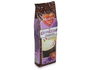 Hearts Cappuccino Amaretto tirpus gėrimas, 1 kg kaina ir informacija | Kava, kakava | pigu.lt