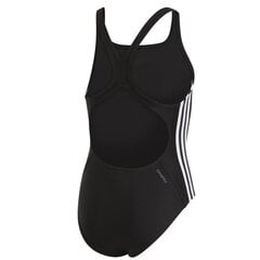 Maudymosi kostiumėlis mergaitėms Adidas Fit Suit 3S Y Jr DQ3319, juodas kaina ir informacija | Adidas Drabužiai mergaitėms | pigu.lt