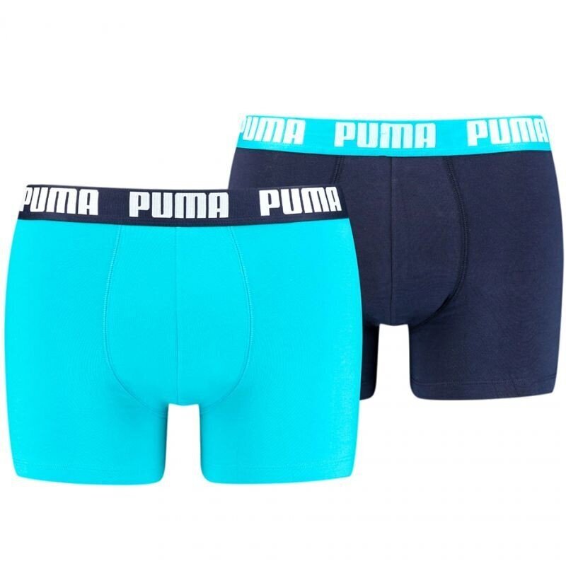Vyriškos kelnaitės Puma Basic Boxer Blue цена и информация | Trumpikės | pigu.lt