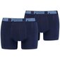 Vyriškos trumpikės Puma Basic Boxer 2P M 906823 33, 2 vnt. kaina ir informacija | Trumpikės | pigu.lt