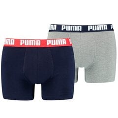 Puma Hижнее белье Basic Boxer Black Grey цена и информация | Мужские трусы | pigu.lt