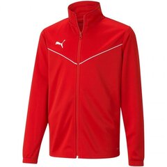 Džemperis vaikams Puma teamRise Training Poly Jacket Jr 657393 01, raudonas kaina ir informacija | Megztiniai, bluzonai, švarkai berniukams | pigu.lt