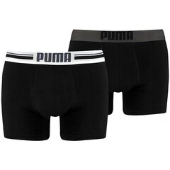 Мужские трусы Puma Placed Logo Boxer 2P M 906519 03, 2 шт. цена и информация | Мужские трусы | pigu.lt