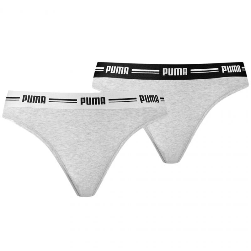 Kelnaitės moterims Puma String 2P Pack Underwear W 907854 05, 2 vnt. kaina ir informacija | Kelnaitės | pigu.lt