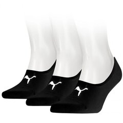 Короткие носки Puma FOOTIE (3 пар) Белый: Цвет - Чёрный, Размер обуви - 35-38 цена и информация | Женские носки | pigu.lt