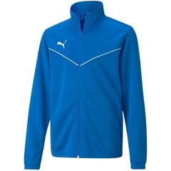 Džemperis vaikams Puma teamRise Training Poly Jacket Jr 657393 02, mėlynas kaina ir informacija | Megztiniai, bluzonai, švarkai berniukams | pigu.lt