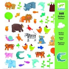 Lipdukai Djeco Gyvūnai, 160 vnt. kaina ir informacija | Lavinamieji žaislai | pigu.lt