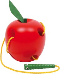 Medinių žaislų sriegimo žaidimas Small Foot Apple kaina ir informacija | Lavinamieji žaislai | pigu.lt