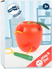 Medinių žaislų sriegimo žaidimas Small Foot Apple цена и информация | Развивающие игрушки | pigu.lt
