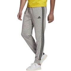 Мужские спортивные штаны Adidas Essentials Tapered Cuff 3 Stripes M GK8889, серые цена и информация | Мужские термобрюки, темно-синие, SMA61007 | pigu.lt