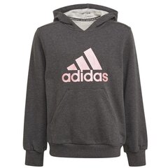 Джемпер для девочек Adidas Bos Hoodie Jr GM6957, серый цена и информация | Свитеры, жилетки, пиджаки для девочек | pigu.lt