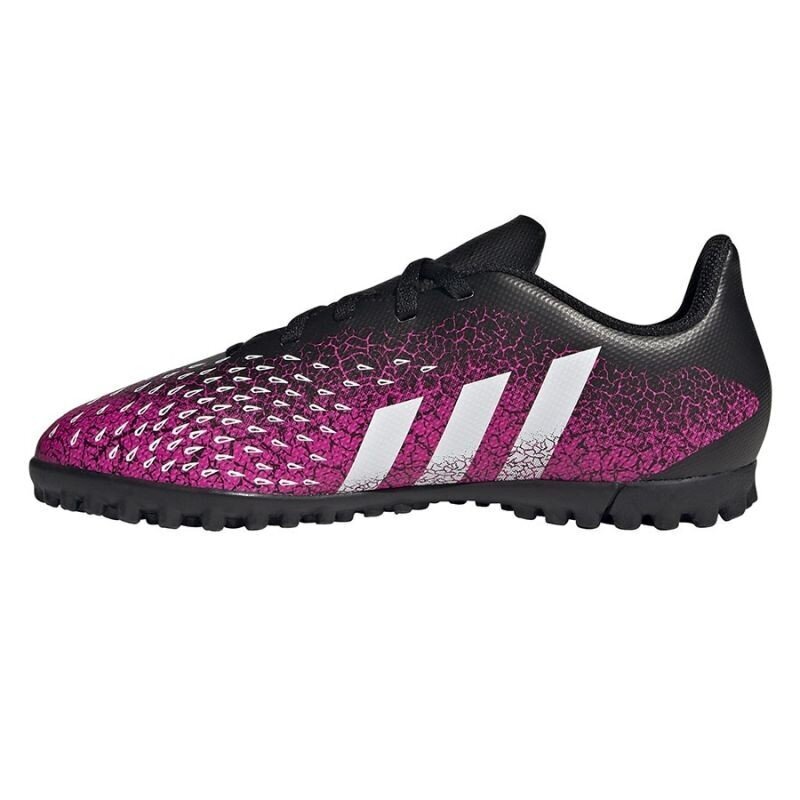 Futbolo bateliai vaikams Adidas Predator Freak 4 TF Jr FW7537, rožiniai kaina ir informacija | Futbolo bateliai | pigu.lt
