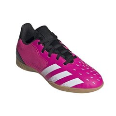 Детские футбольные бутсы Adidas Predator Freak 4 IN Sala Jr FW7539, розовый цена и информация | Футбольные бутсы | pigu.lt