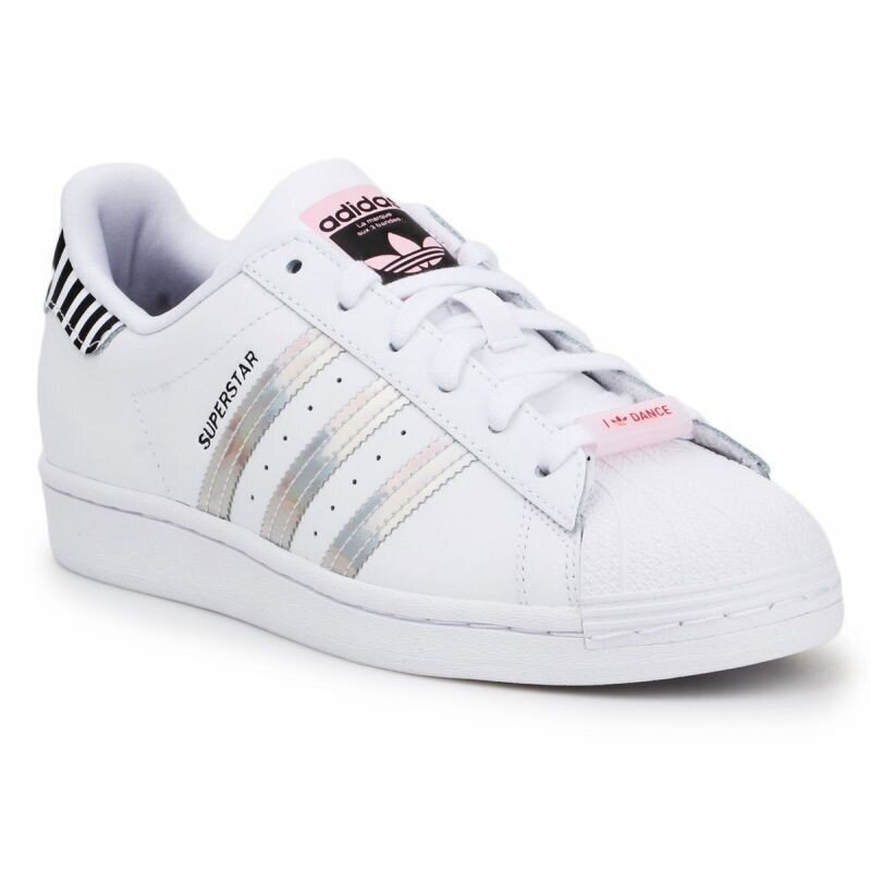 Laisvalaikio batai moterims Adidas Superstar W FY5131, balti цена и информация | Sportiniai bateliai, kedai moterims | pigu.lt