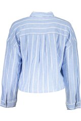 Marškiniai moterims Tommy Hilfiger, mėlyni kaina ir informacija | Palaidinės, marškiniai moterims | pigu.lt