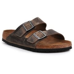 Šlepetės vyrams Birkenstock 1019313, rudos цена и информация | Мужские шлепанцы, босоножки | pigu.lt