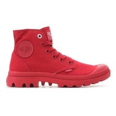 Aulinukai moterims Palladium Pampa Hi Mono U 73089-607-M, raudoni kaina ir informacija | Aulinukai, ilgaauliai batai moterims | pigu.lt