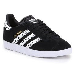 Laisvalaikio batai moterims Adidas Gazelle W FX5510, juodi kaina ir informacija | Sportiniai bateliai, kedai moterims | pigu.lt