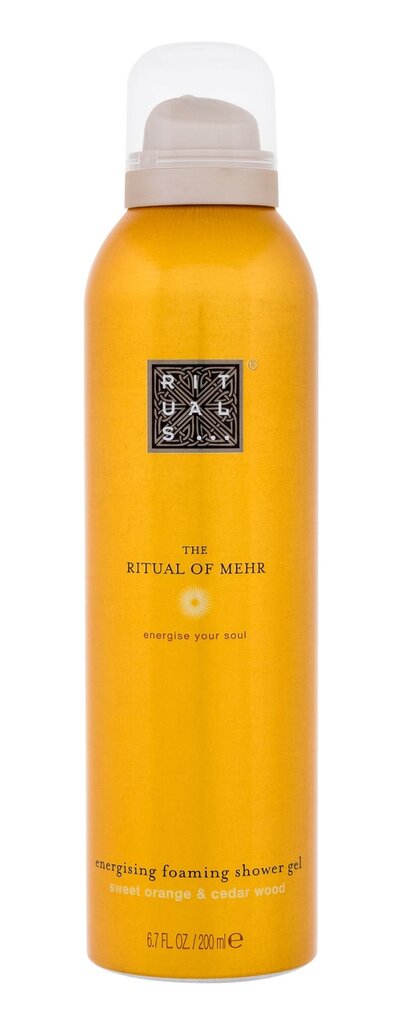 Rituals Mehr putojanti dušo želė 200 ml kaina ir informacija | Dušo želė, aliejai | pigu.lt