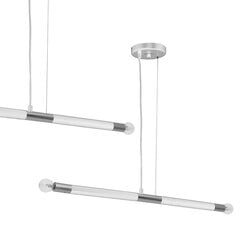 подвесной светильник bastone белый/хром 2xe14 цена и информация | Люстры | pigu.lt