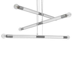 Подвесной светильник Milagro BASTONE WHITE / CHROME 6xE14 цена и информация | Люстры | pigu.lt