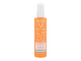 Purškiklis nuo saulės Vichy Capital Soleil Rehydrating Light Spray SPF30, 200ml kaina ir informacija | Kremai nuo saulės | pigu.lt