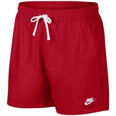 Sportiniai šortai vyrams Nike Sportswear CE WVN Flow M AR2382 657 (81111), raudoni kaina ir informacija | Sportinė apranga vyrams | pigu.lt