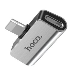 Hoco LS24 аудиоадаптер / разветвитель 2 in 1, lightning цена и информация | Адаптеры, USB-разветвители | pigu.lt